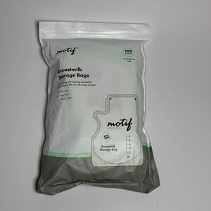 Motif Medical Breastmilk Storage Bags 100 Count 8oz BPA-Free AAC0008-06‎